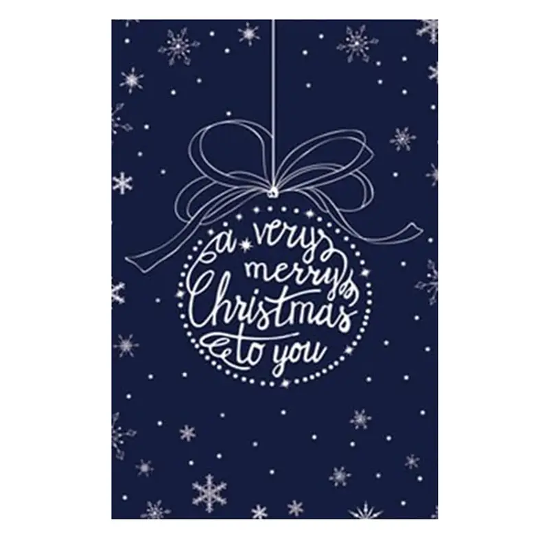 Memory Holiday Card™ - Blue-Very Merry Christmas