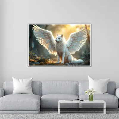 Luminous Wolf of the Skies
