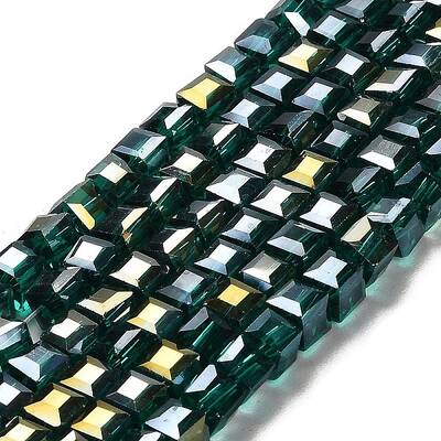 Electroplate Glass Beads Strands