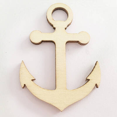 Unfinished Wood Pendant Decorations