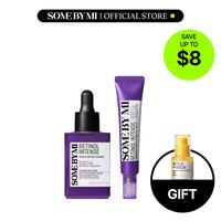 [SOME BY MI] Anti-Aging Duo (Glowing Skin Duo) - Retinol Serum + Retinol  Eye Cream - Korean Skin Care