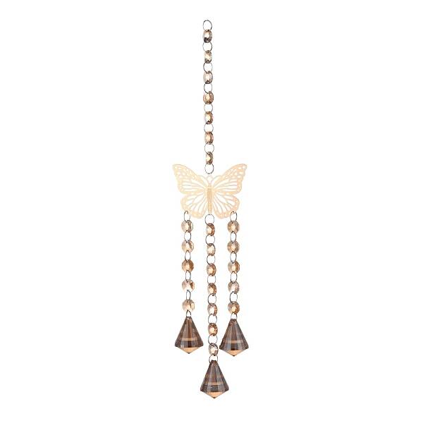 Butterfly Hanging Crystal Chandelier Pendant