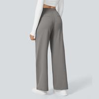 HaloTek Air™ High Waisted Side Pocket Straight Leg Work Pants