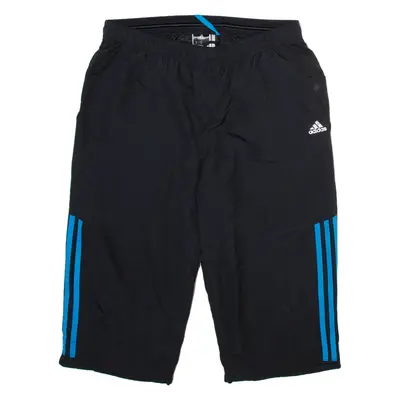 ADIDAS Mens Casual Shorts Black Relaxed M W30