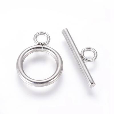 Non-Tarnish 304 Stainless Steel Toggle Clasps