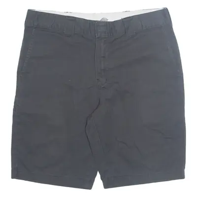 DICKIES FLEX Mens Workwear Shorts Black L W36