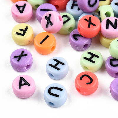 Opaque Acrylic Beads