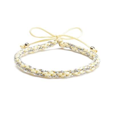 Nylon and Polyester Braided Cord Bracelet