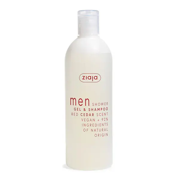 Ziaja Gel Doccia E Shampoo Red Cedar Men (Gel E Shampoo) 400 Ml