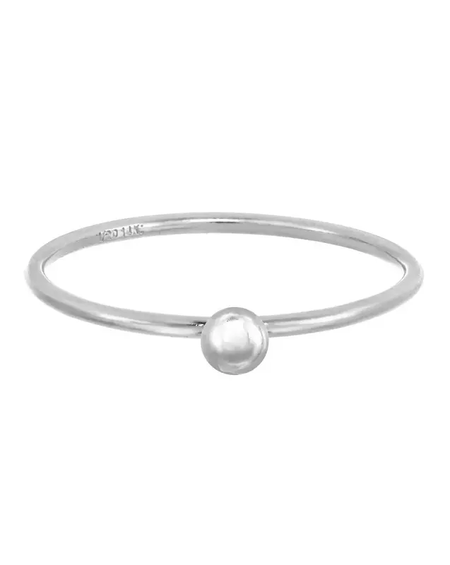 Point Ring | Metal Color: Silver | Size: 8