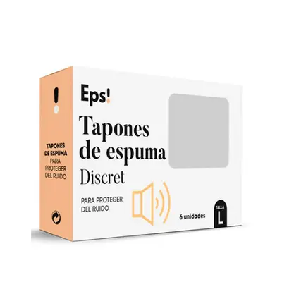 Foam earplugs EPS Discreet 6 units Size L