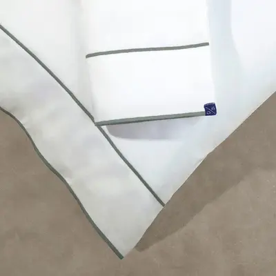 Pair of Pillowcases | Size: King | Color: Olive Martini | Touch: Percale