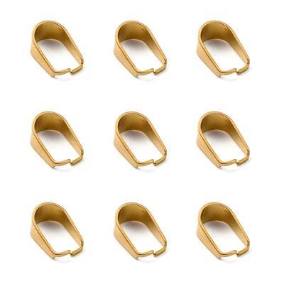 Ion Plating(IP) 304 Stainless Steel Snap on Bails