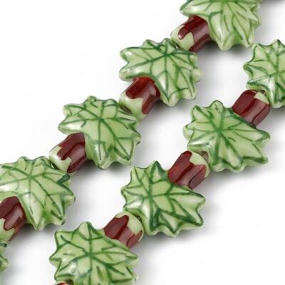 Handmade Porcelain Beads Strands