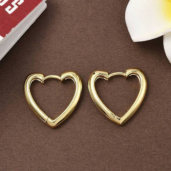 Brass Hoop Earrings