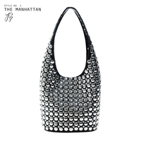 FIASCO - The Manhattan | Studded Hobo Bag, Handmade, Portuguese Bag