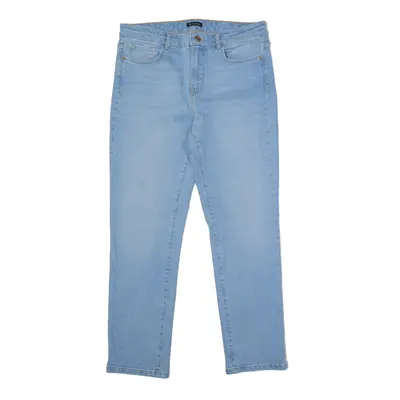 MASSIMO DUTTI Jeans Blue Denim Slim Straight Womens W32 L27