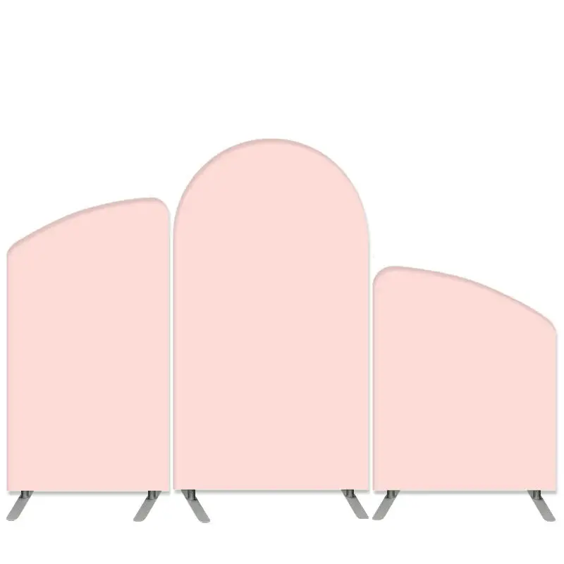 Aperturee Light Pink Theme Happy Birthday Party Arch Backdrop Kit | Chiara Wall Backdrop Diy | Custom Arched Wall Covers | Cu...