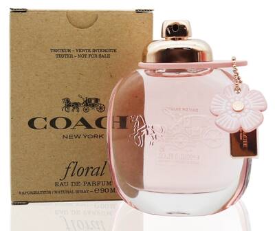 Coach Floral Perfume for Women - Eau de Parfum Spray TESTER 3.0 oz