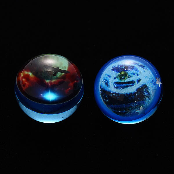 Transparent Epoxy Resin Beads