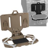 Tactical Plate Carrier Vest Attachments, Tactical Vest Phone Holder Phone Chest Mount, Phone Board Carrier Smartphone Cellpho...