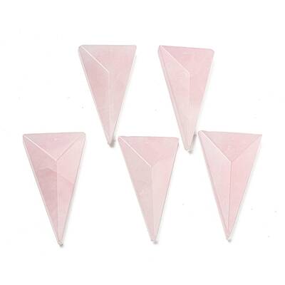 Natural Rose Quartz Pendants