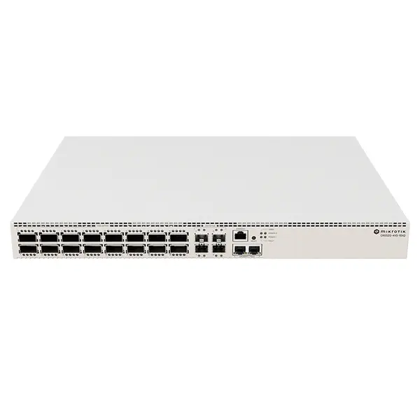 Mikrotik CRS520-4XS-16XQ-RM | 16x 100GbE QSFP28 with 4x 25GbE SFP28 and 2x 10GbE Ports Ultra-Fast Enterprise Switch