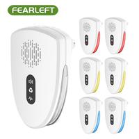 Fearleft  6 Packs  Ultrasonic Pest Control Repeller, Mouse Spider Mice Roach Bug Repellent Indoor Rodent Repellent, for House...
