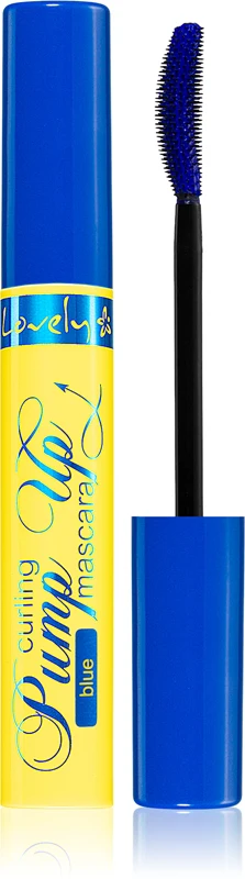 Lovely Pump Up Mascara for Voluminous Eyelashes Color Blue 8 g