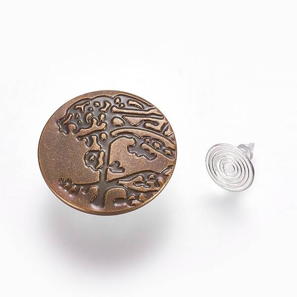 Iron Button Pins for Jeans