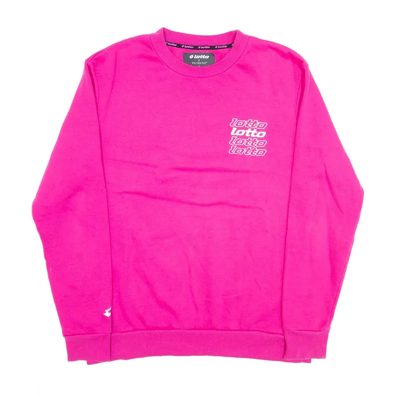 PRIMARK LOTTO Pink Sweatshirt Womens L