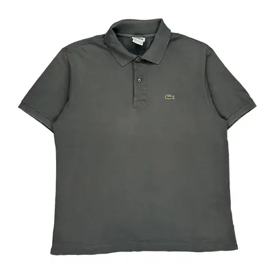 Lacoste Polo Shirt - Large Grey Cotton | Size: large