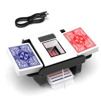 Rechargeable Automatic Card Shuffler for 1-2 Decks, Electric Playing Cards Shuffler Machine with Auto & Manual Modes – Idea...