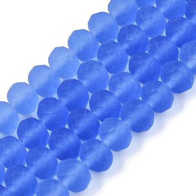 Transparent Glass Beads Strands