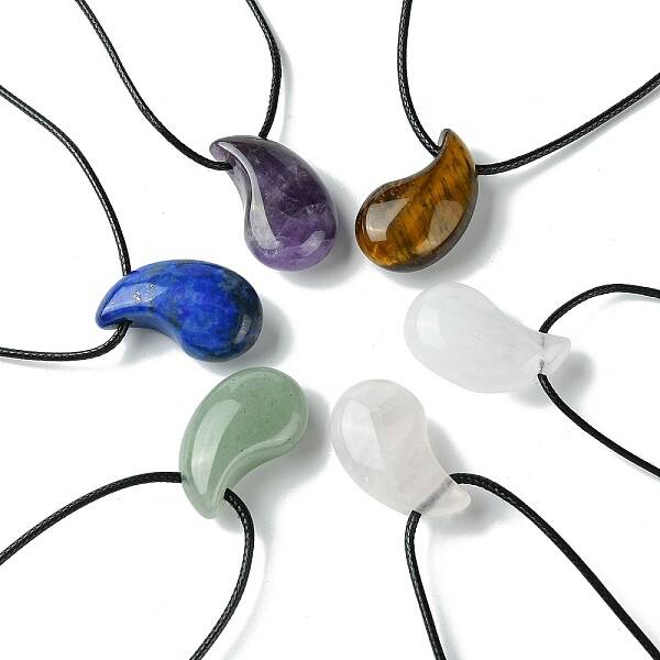 Natural & Synthetic Gemstone Pendant Necklaces