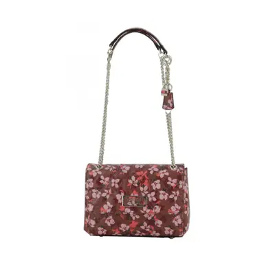 Guess, Lola, Synthetic Leather, Fabric Shoulder Bag, Floral, SF787421, Women's