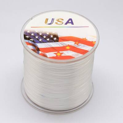 Flat Elastic Crystal String