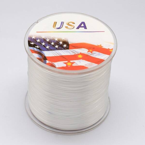 Flat Elastic Crystal String