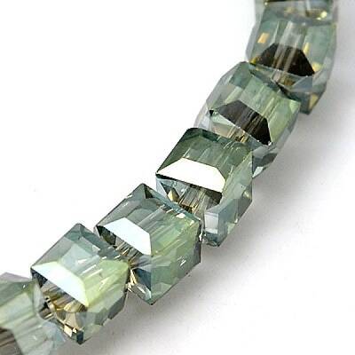 Electorplated Glass Beads