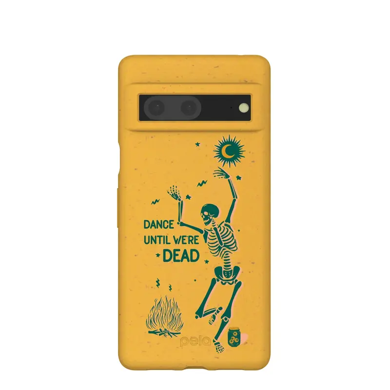 Honey Dancing Skeleton Google Pixel 7 Case