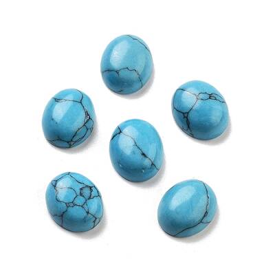 Synthetic Turquoise Cabochons