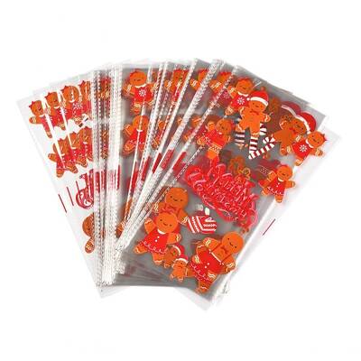 Christmas Theme OPP Plastic Storage Bags