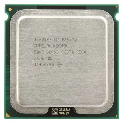 413073-001 HP 3.20GHz 1066MHz FSB 4MB L2 Cache Socket LGA771 Intel Xeon 5063 Dual-Core Processor