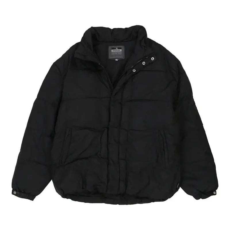 Diadora Puffer - Large Black Down And Feather