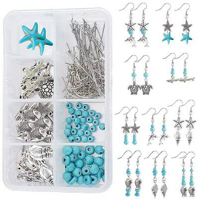 DIY Ocean Theme Earring Making
