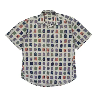 J.T. Beckett Hawaiian Shirt - Medium Multicoloured Cotton