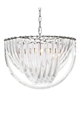 Lucite Loop Chandelier | Eichholtz Murano