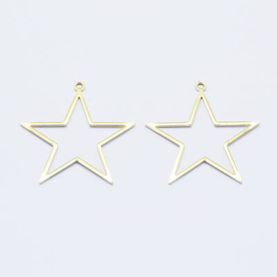 Long-Lasting Plated Brass Pendants
