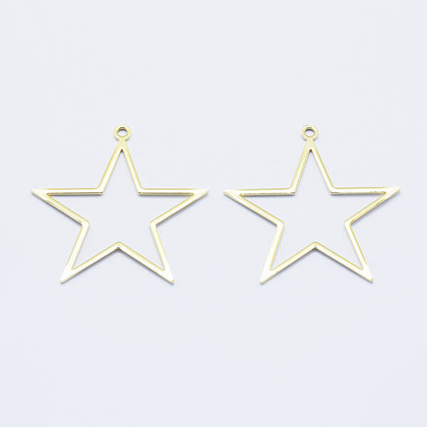 Long-Lasting Plated Brass Pendants