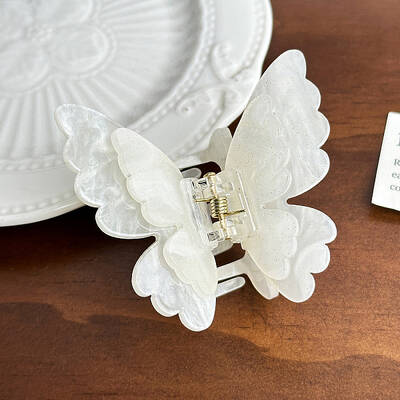 Butterfly Acrylic Claw Hair Clips